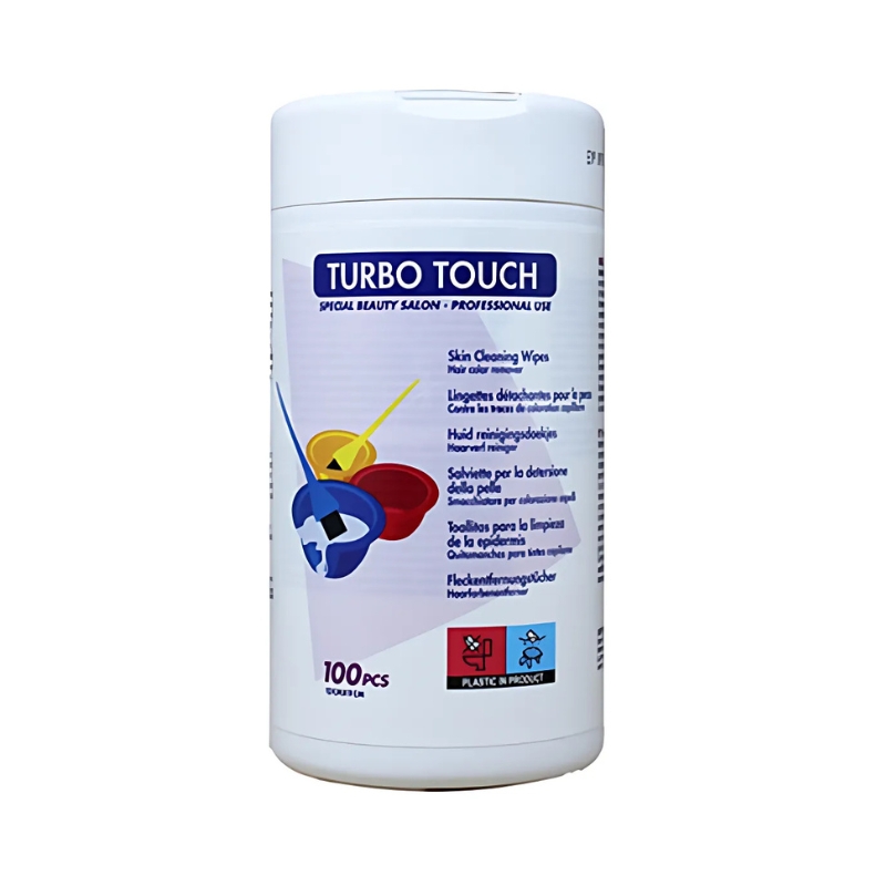 Sibel Turbo Touch, Salviette Smacchianti Rimuovi Tinta Monouso 100pz