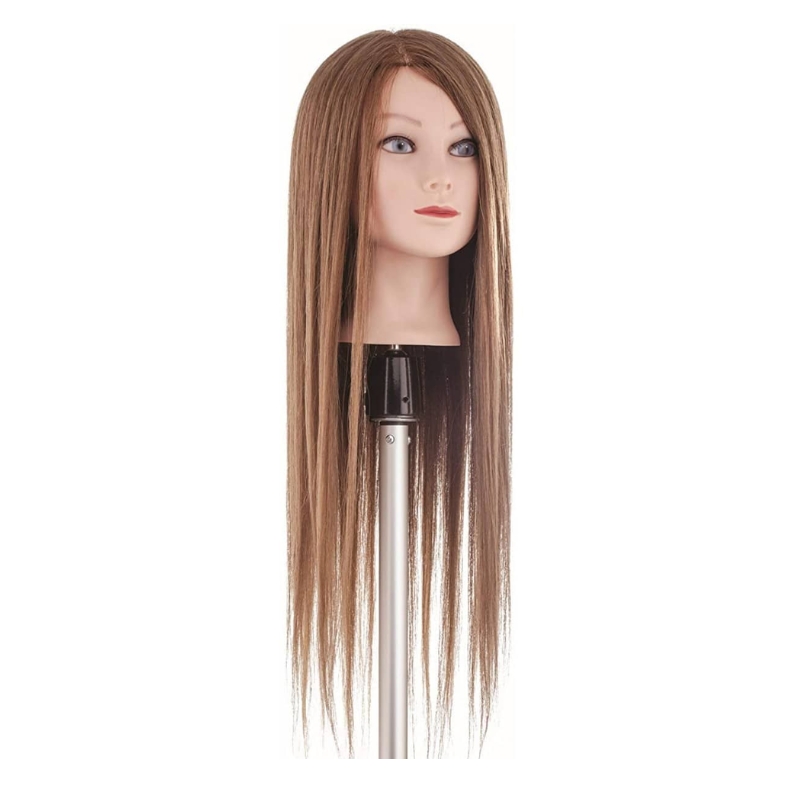 Xanitalia Testa Studio Professionale Mix 400.883, 60% + 40% Naturali + Sintetici Colore Castano, 55/60cm