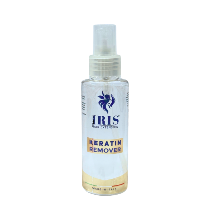 Iris Hair Extension Keratine Remover, Solvente ad Azione Rapida Delicato, 100ml