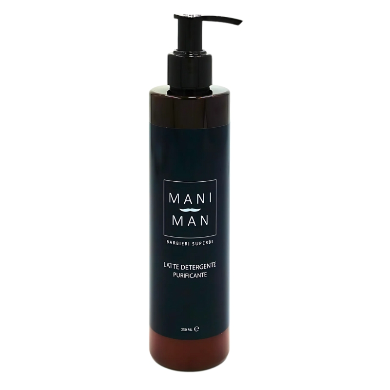 ManiMan Latte Detergente Viso Purificante, Effetto Morbido Pelle Elastica, 250ml
