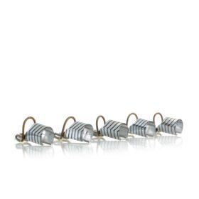 Labor Forme Unghie H321, Riutilizzabile in Alluminio Rigido 5pz