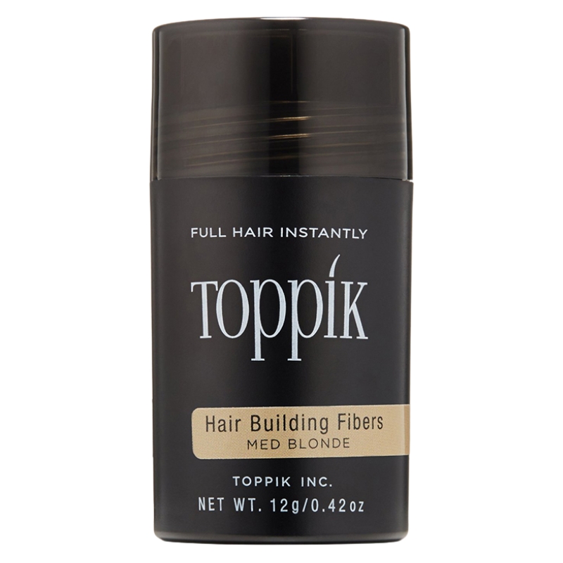 Toppik Hair Building Fibers, Fibre Capillari Colore Biondo Medio per Capigliatura, 12gr