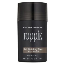 Toppik Hair Building Fibers, Fibre Capillari Colore Castano Medio per Capigliatura, 12gr
