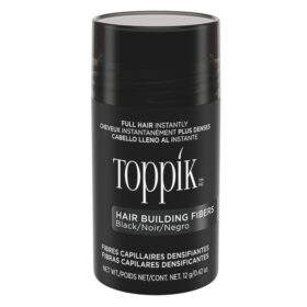 Toppik Hair Building Fibers, Fibre Capillari Colore Nero per Capigliatura, 12gr