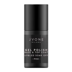 Jvone Milano Gel Polish Base e Top Soak-Off, Indurente Smalto per Unghie, 12ml Jvone Milano Gel Polish Base e Top Soak-Off, Indurente Smalto per Unghie, 12ml