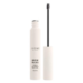 Jvone Milano Brow Rules - Comb e Lift Effect Brow Gel, Effetto Naturale Texture Leggera