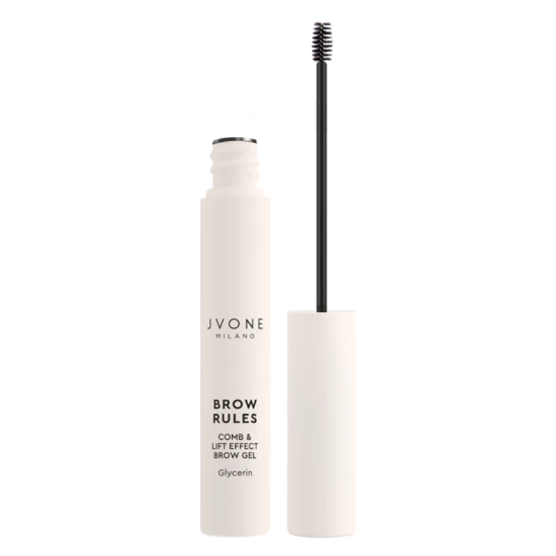 Jvone Milano Brow Rules - Comb e Lift Effect Brow Gel, Effetto Naturale Texture Leggera