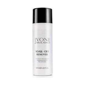 Jvone Milano Soak-Off Remover, Solvente per Smalto Semipermanente, 125ml