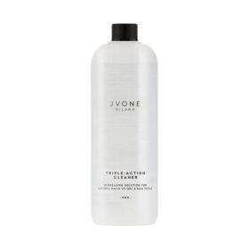 Jvone Milano Triple Action Cleaner, Soluzione Detergente Sgrassante per Unghie, 1000ml