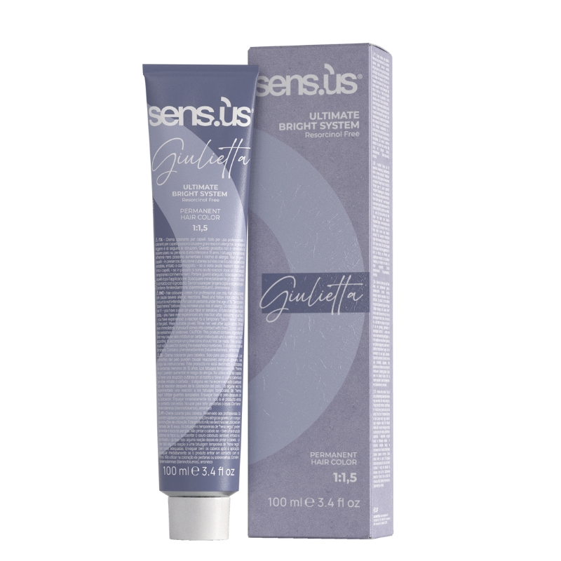 Sensus Giulietta Giulietta, Tinta Professionale Colorante ad Ossidazione, 100ml