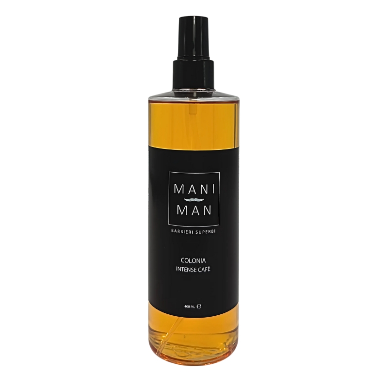 ManiMan Colonia Intense Caffè, After Shave Spray Alcolico Anti-Rossore, 100 - 400ml