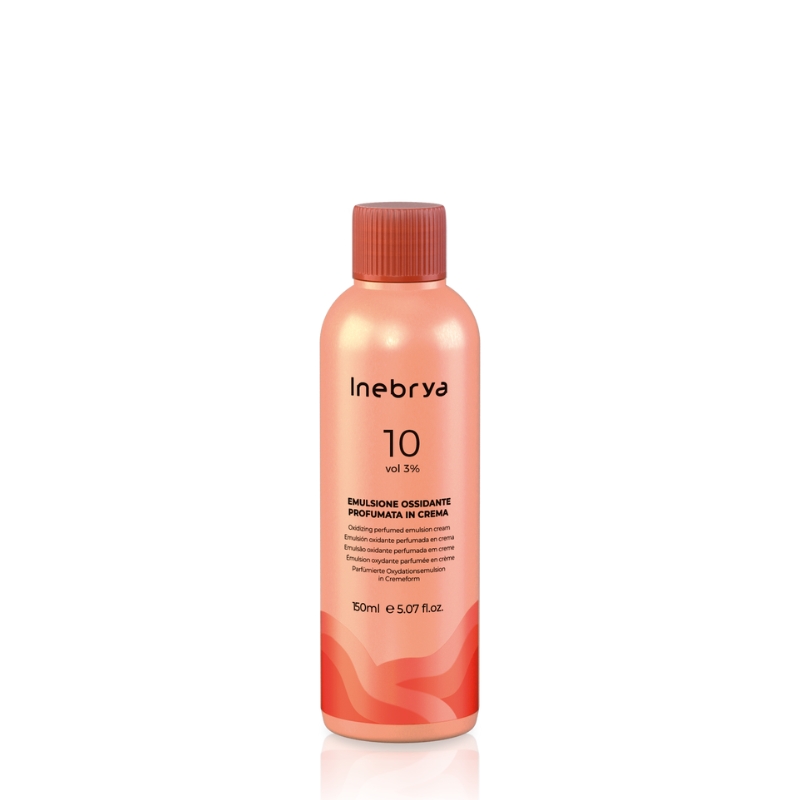 Inebrya Color Emulsione Ossidante Profumata in Crema, Attivatore Cremoso Ossigeno, 150ml