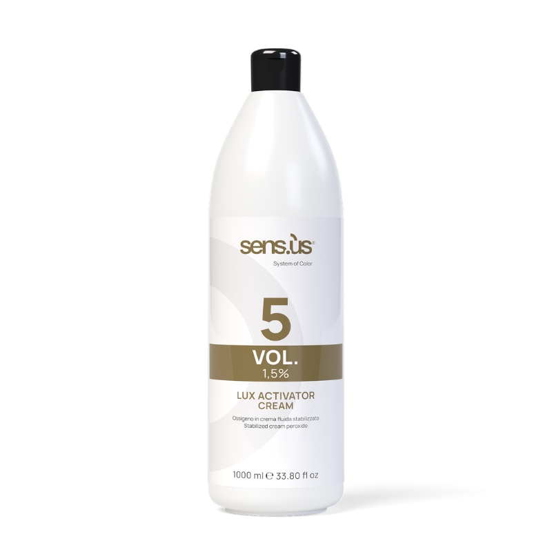Sensus Lux Activator Lux Activator, Ossigeno Emulsione Attivatore in Crema Stabilizzato, 1000ml