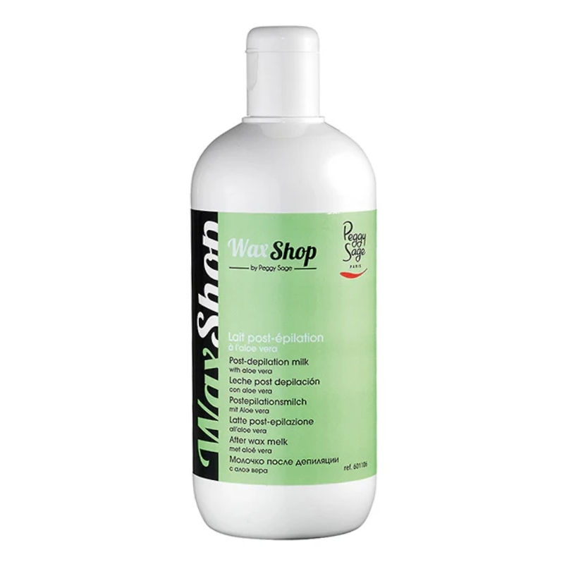 Peggy Sage Latte Post Depilazione PEG601106, Detergente Idratante Emolliente, 500ml