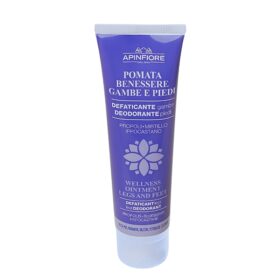 Apinfiore Pomata Benessere Gambe e Piedi, Defaticante Deodorante, 100ml Apinfiore Pomata Benessere Gambe e Piedi, Defaticante Deodorante, 100ml