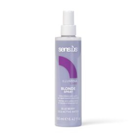 Sensus Illumyna Care Blonde Blonde Spray, Bi-Fasico Anti-Giallo per Capelli Biondi o Decolorati, 190ml