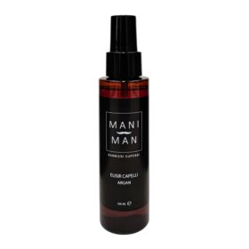 ManiMan Elisir Capelli Nutriente all'Argan, Trattamento Illuminante Protettivo per Capelli Sfibrati, 100ml
