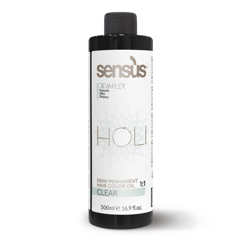 Sensus Holi Clear, Regola Intensità Gloss per Colore Demi-Permanente, 500ml
