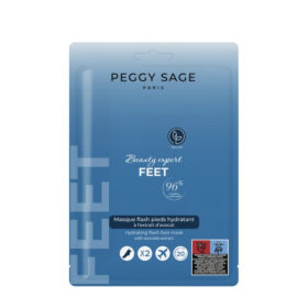Peggy Sage Calzini Flash Idratante per i Piedi 550379, Estratto di Avocado