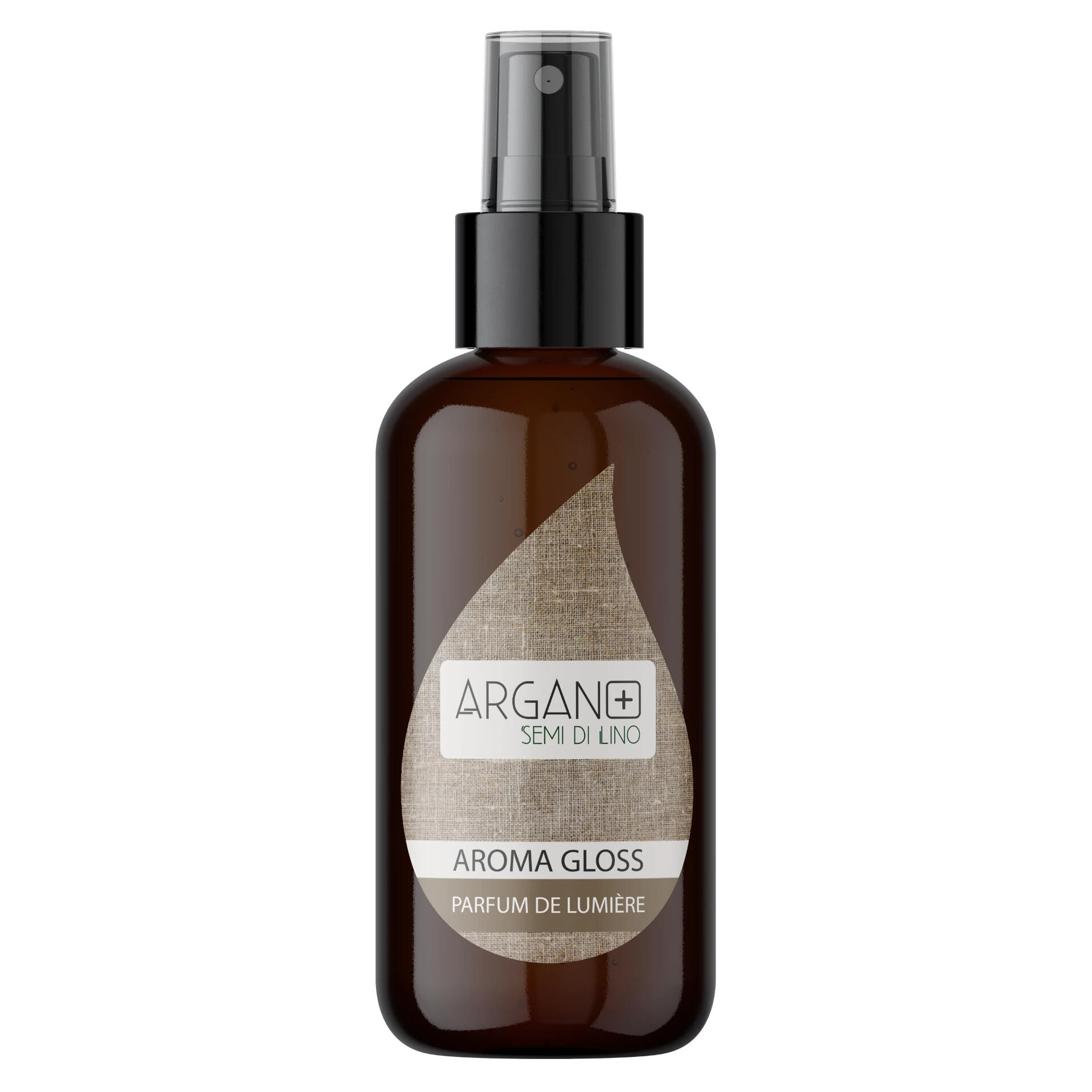 Argan+ Aroma Gloss, Argan + Semi di Lino, Profumo Illuminante, 100ml