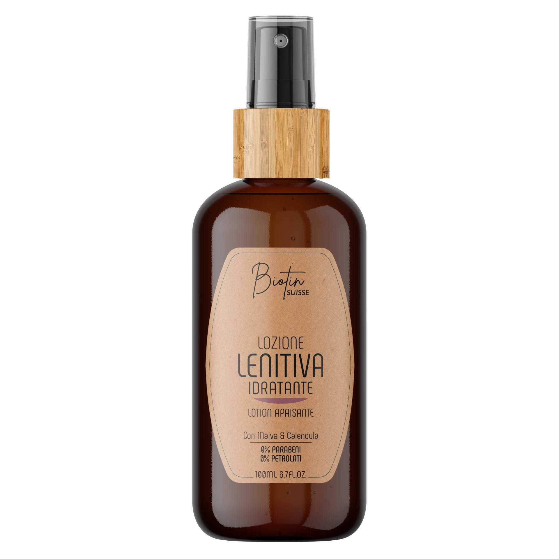 Biotin Suisse Lozione Lenitiva, Benessere a Portata di Mano, 100ml