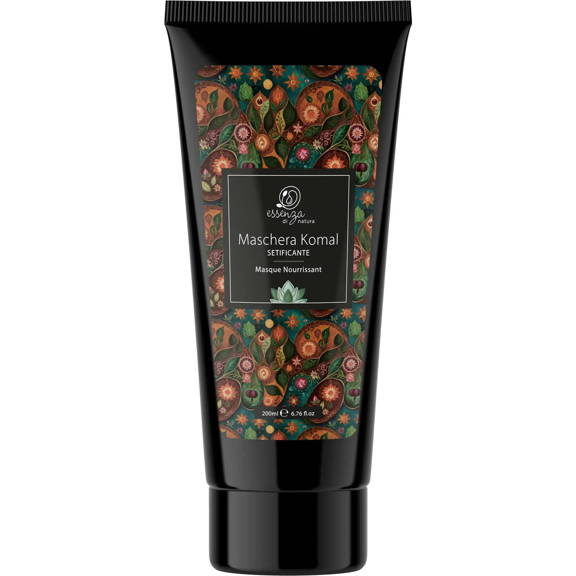 Essenza di Natura Maschera Komal, Setificante per Capelli Corposi, 200ml