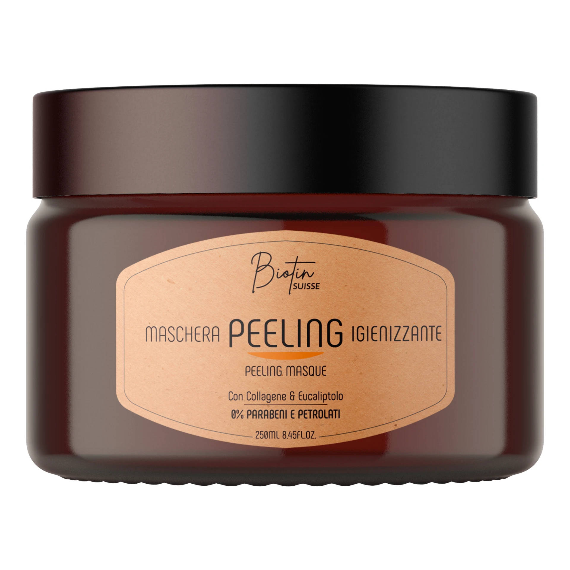 Biotin Suisse Peeling Igienizzante, La Cute Più Pulita Che Mai, 250ml