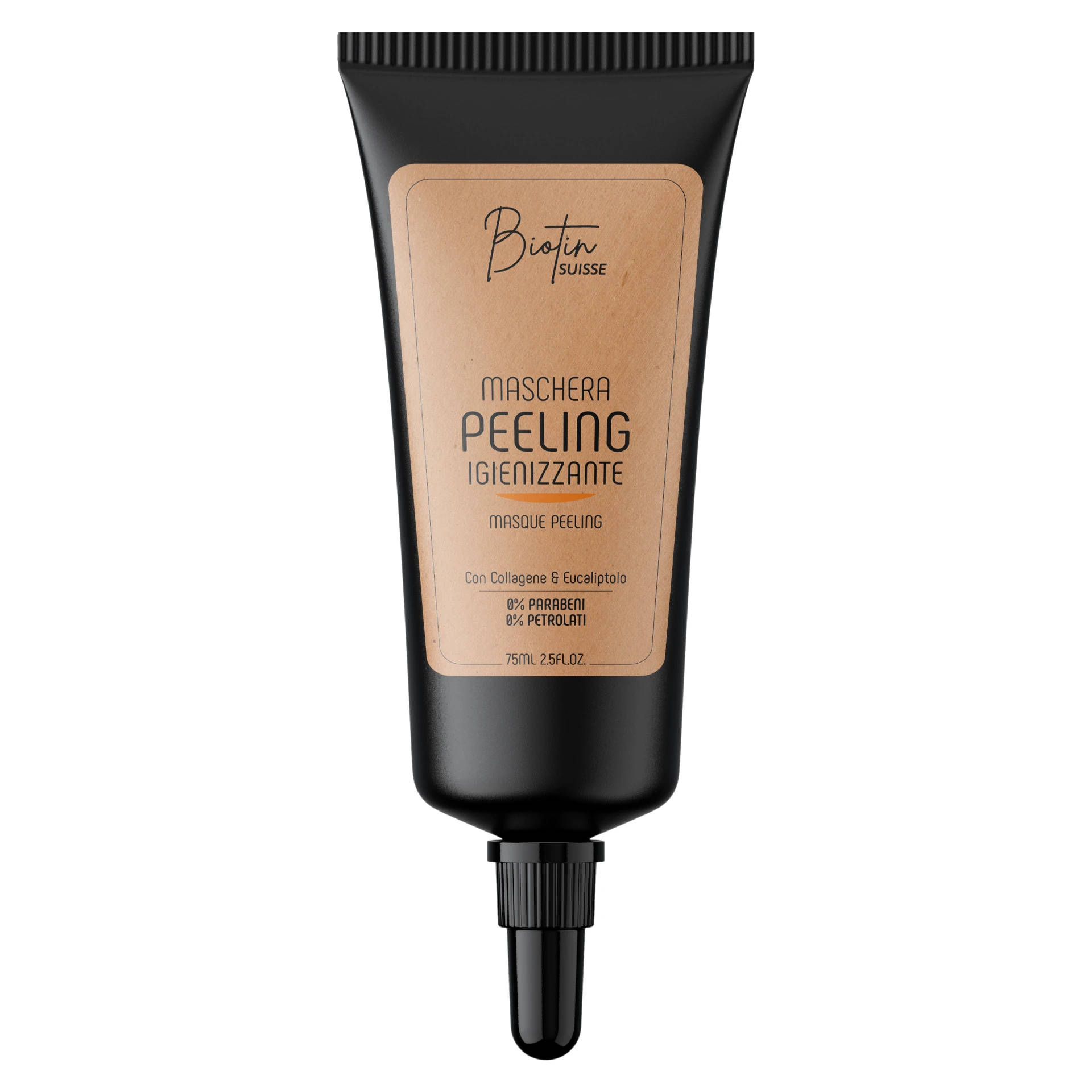 Biotin Suisse Peeling Igienizzante, La Cute Più Pulita Che Mai, 75ml