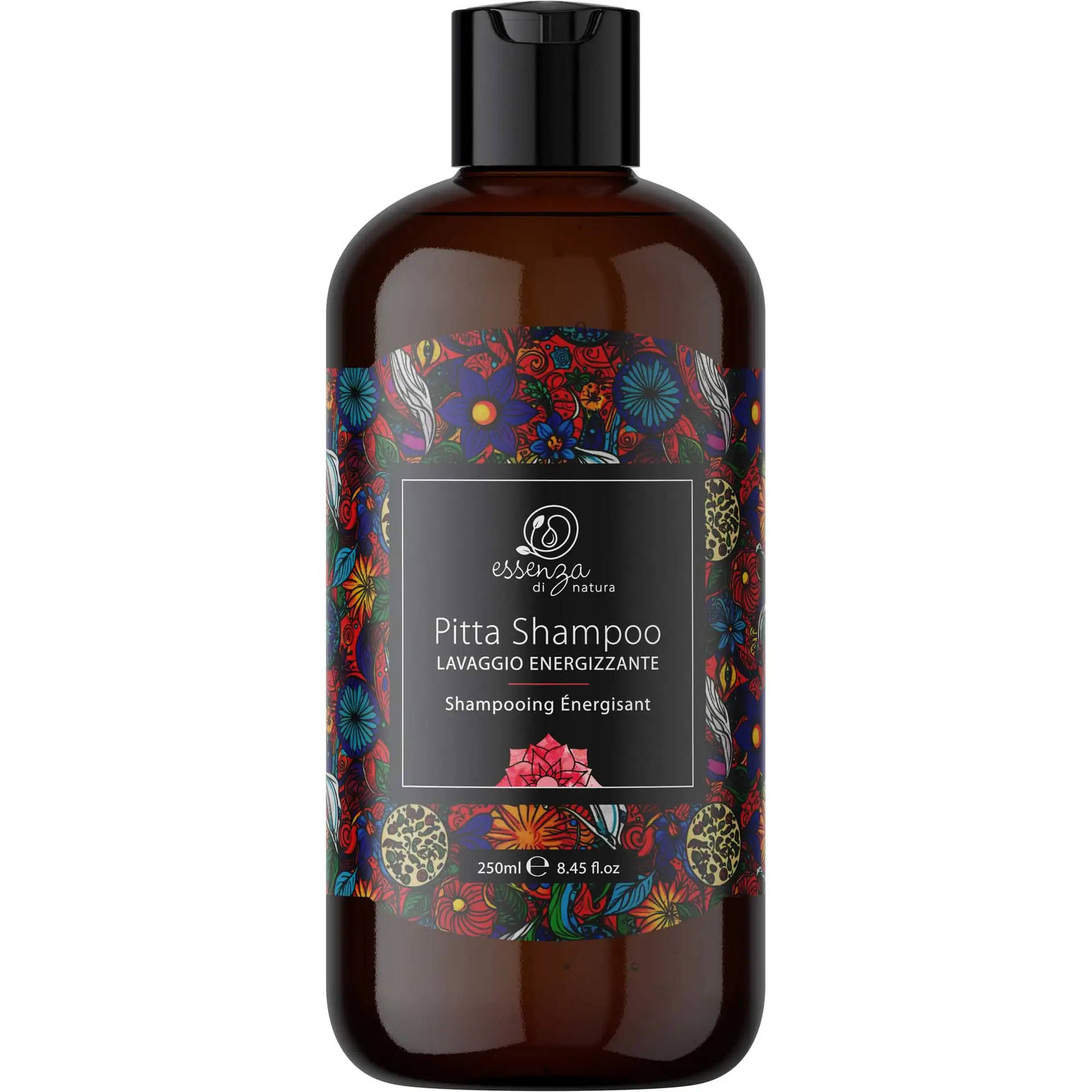 Essenza di Natura Shampoo Pitta, Lavaggio Energizzante, 250ml