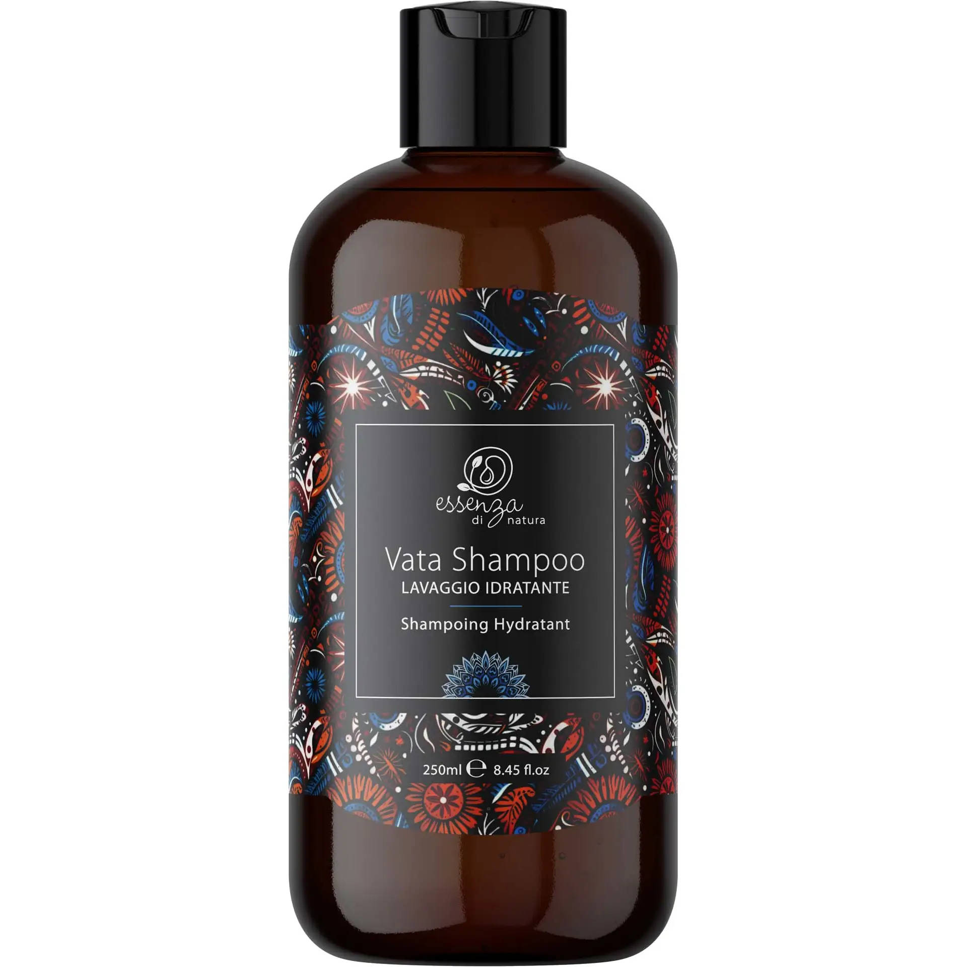 Essenza di Natura Shampoo Vata, Lavaggio Idratante, 250ml