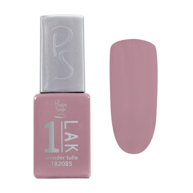 Peggy Sage 1LAK Wonder Tulle 182085, Semipermanente per Unghie, 5ml