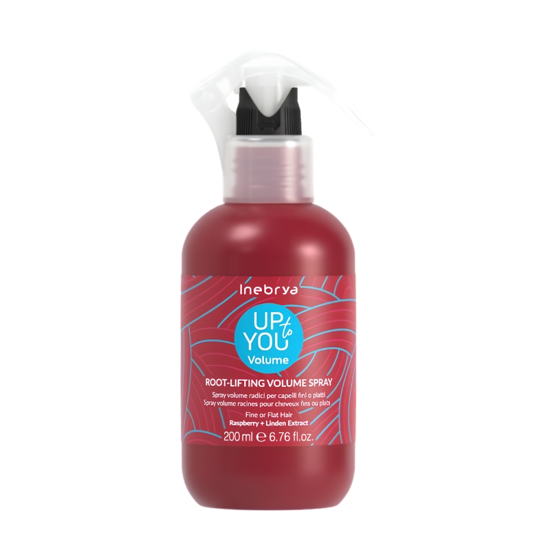 Inebrya Up to You Volume Root Lifting Leave-In Spray, Volumizzante per Capelli Fini o Piatti, 250ml