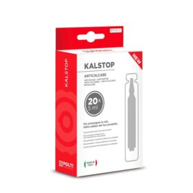 Polti Kalstop Anticalcare, Naturale per Apparecchi a Vapore Effetto Duraturo, 20x5ml