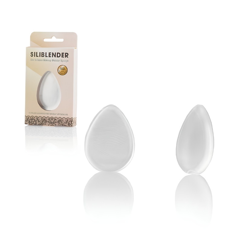 Labor Spugnetta Make-Up Siliblender H803, Per Fondotinta - Correttore - Blush Zero Sprechi