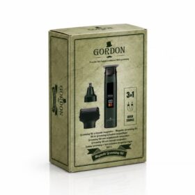Labor Gordon Kit Grooming 3in1, Rasoio Testine Intercambiali B813